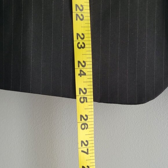Dockers Pinstripe Youth Black Blazer Size 12 Reg - Picture 6 of 10